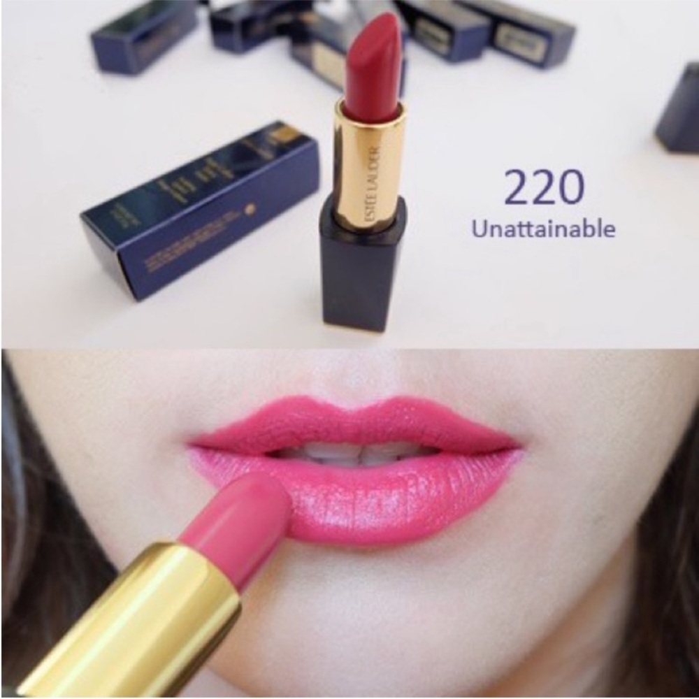 Estee Lauder Pure Color Envy 220 Unattainable Lipstick Matte Sculpting Lippie